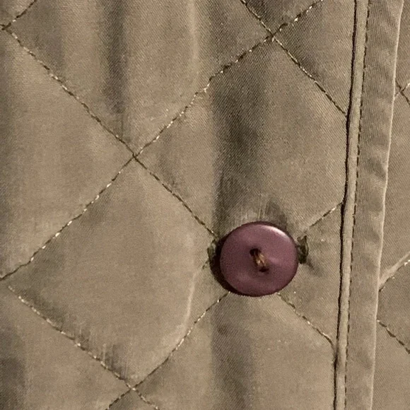 M Vintage USA Made Quited Olive ORVIS Vest - Picture 5 of 10